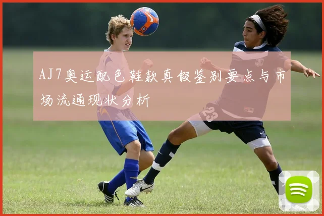 AJ7奥运配色鞋款真假鉴别要点与市场流通现状分析